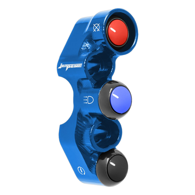 Lenkerschalter Street rechts JetPrime Suzuki GSX-R 1000 (17-21) JP PD SU011 – universelles Lochbild