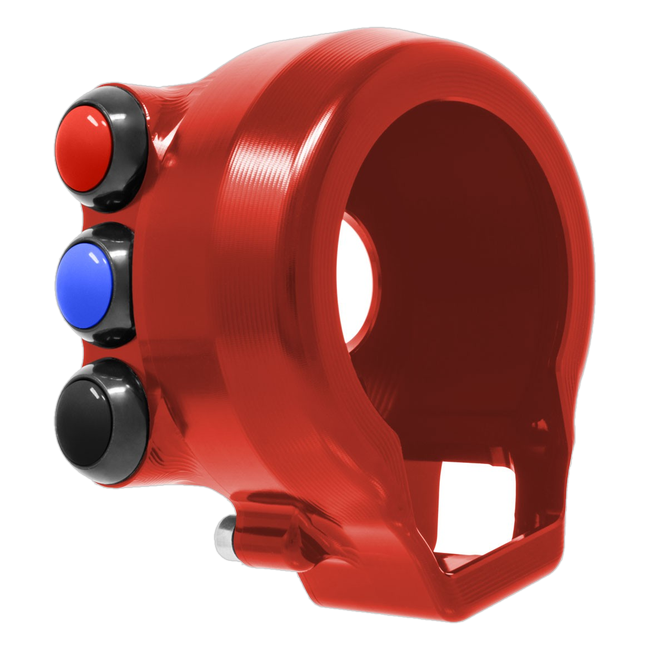 Gasgriffgehäuse mit integriertem Lenkerschalter JetPrime Aprilia RSV4 / RSV4 RR (17-20) JP CO AP009