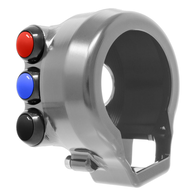 Gasgriffgehäuse mit integriertem Lenkerschalter JetPrime Aprilia RSV4 RF (17-18) JP CO AP009
