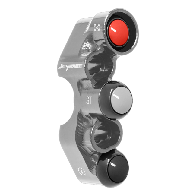 Lenkerschalter Street rechts JetPrime Kawasaki Ninja ZX-6R (07-16) JP PD KA064 – universelles Lochbild