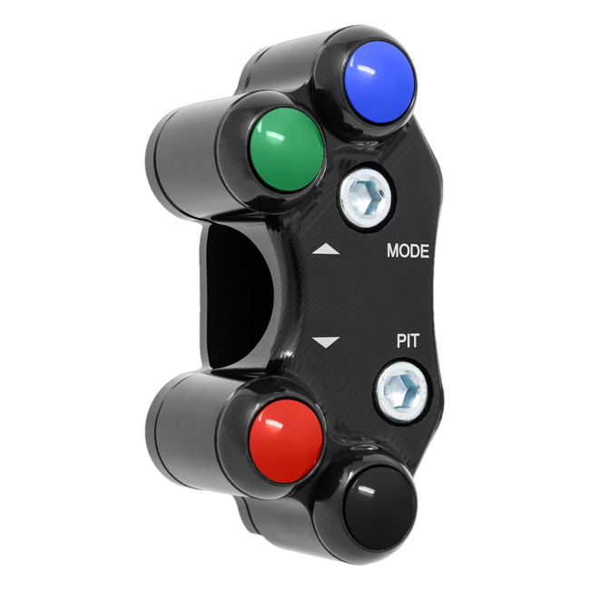 Lenkerschalter SuperSport links JetPrime Yamaha YZF-R7 (26) JP SPS MK900 – für Mectronik-Dashboard
