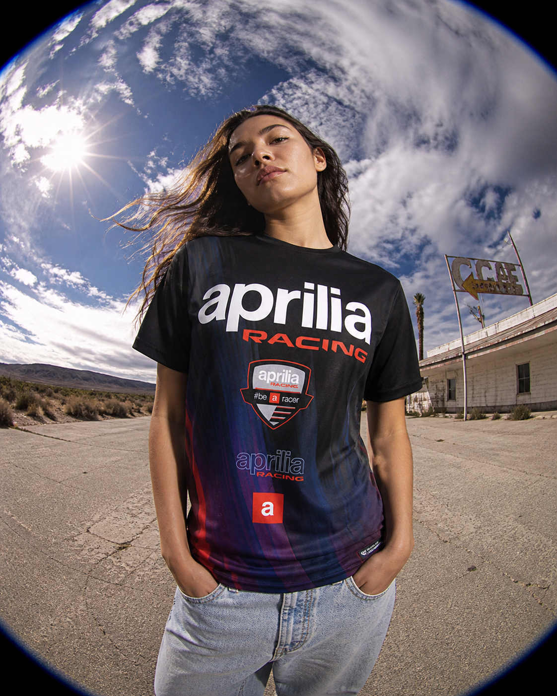 Aprilia BeARacer T-Shirt 2026 uomo IXON 104101180 