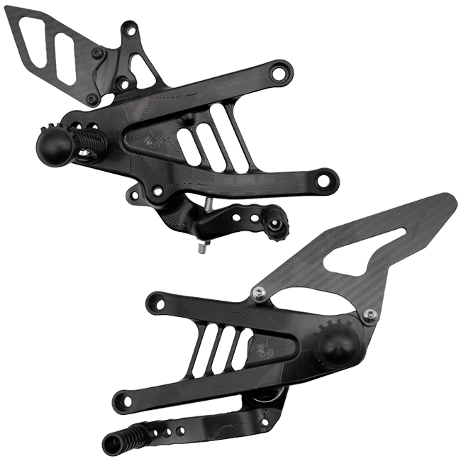 Sistema di poggiapiedi "Standard" Spider Racing Ducati Panigale V4/S (2025) 10.D311