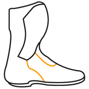 1x RST Tractech EVO D3O Stivali (sinistra + destra)