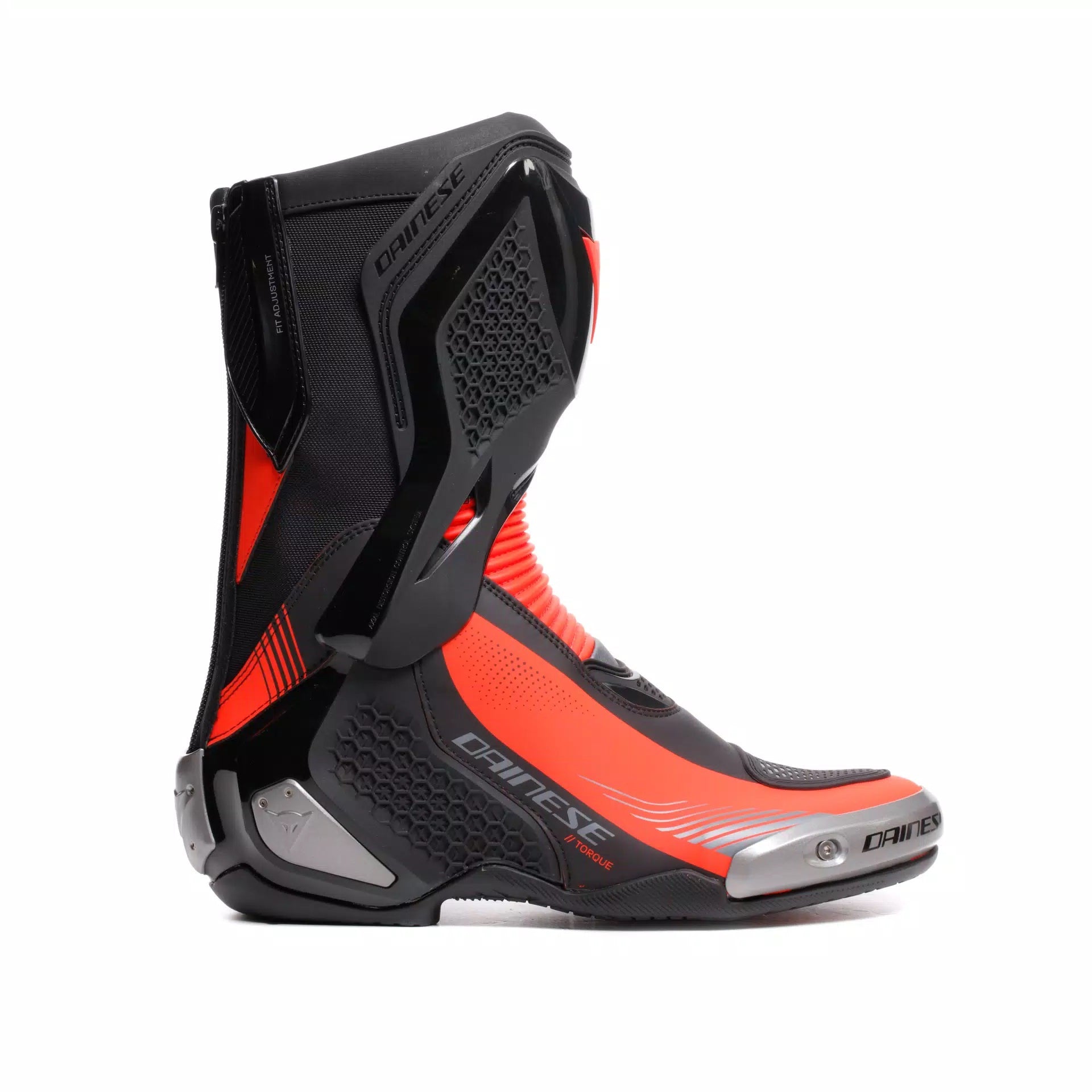 Coppia di Dainese 4 Stivali per moto da corsa e strade | Uomini | Nero/rosso | 201790008562800