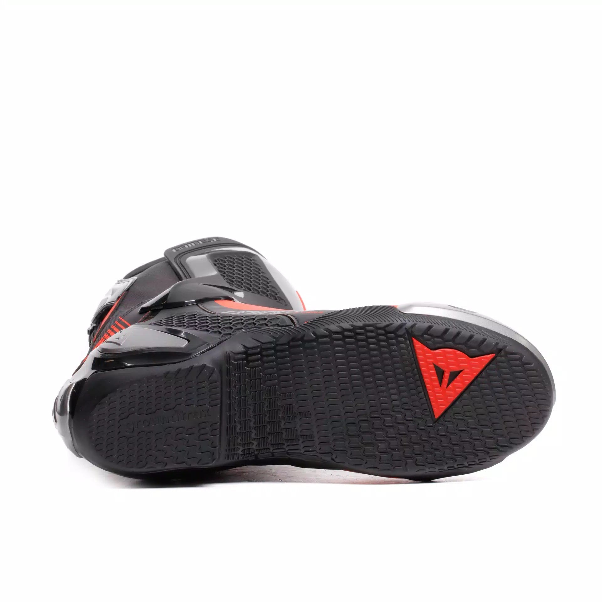 Coppia di Dainese 4 Stivali per moto da corsa e strade | Uomini | Nero/rosso | 201790008562800