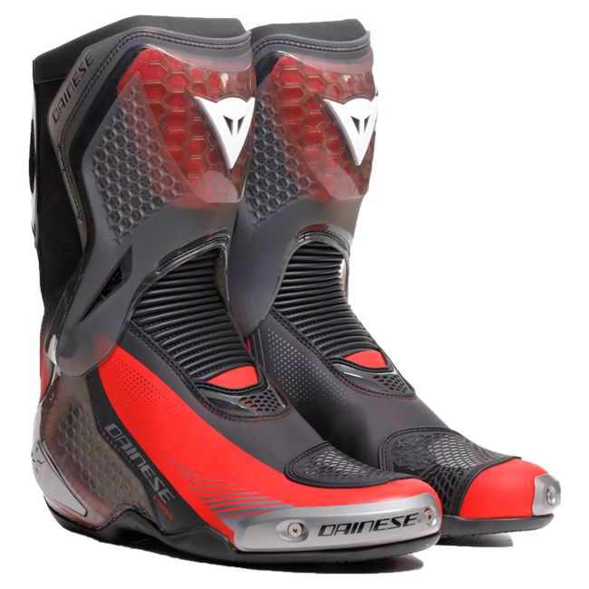 Coppia di Bainese 4 S Racing and Streets Stivali motociclistici | Uomini | Nero/rosso | 2017900117b7800