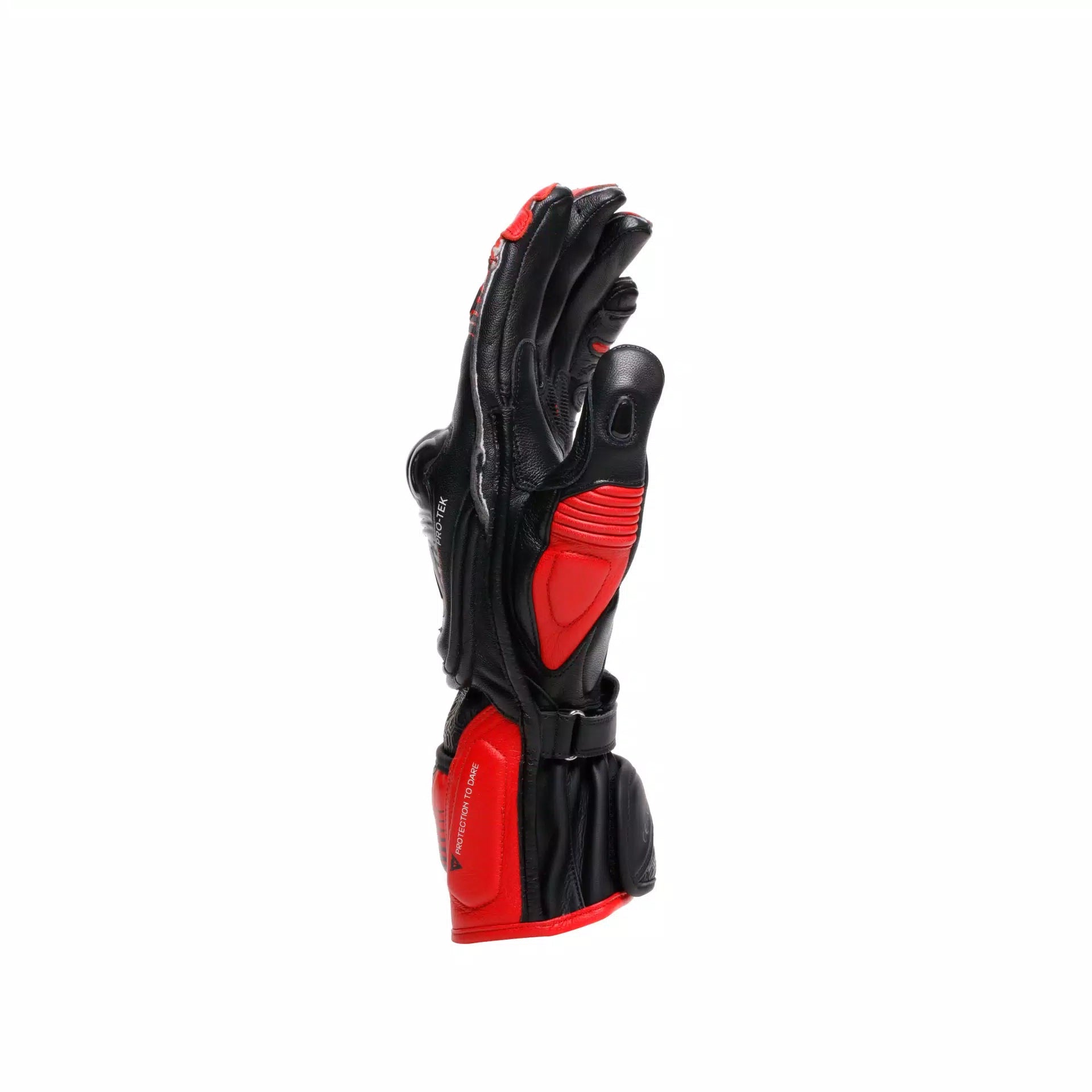 Guanti in pelle di Dainese Fiero Racing Motorcycle | Uomini | Nero/rosso | 2018100025a700