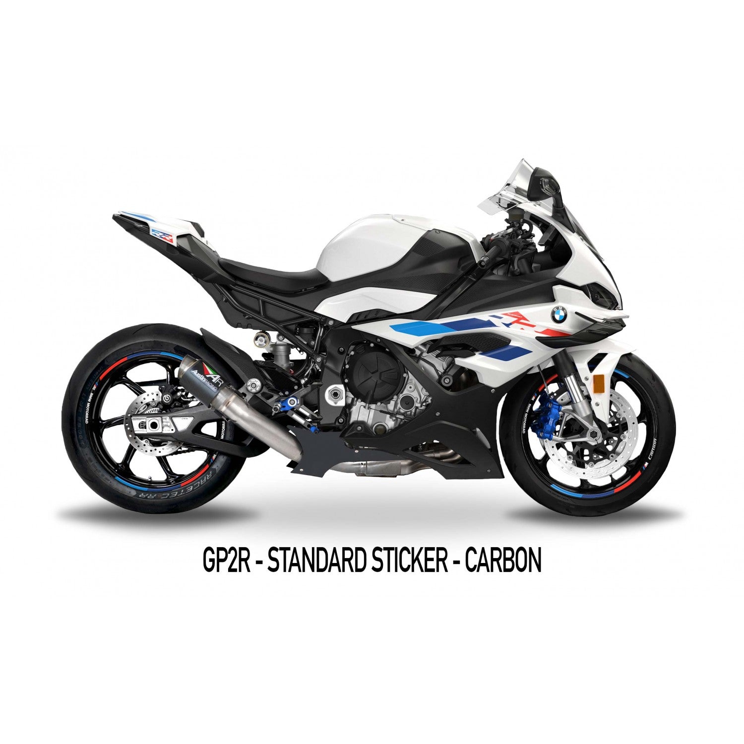 Austin Racing Slip-on (GP1R/GP2R/V3) + tubo di sostituzione del gatto BMW S1000RR K67 (19-25)