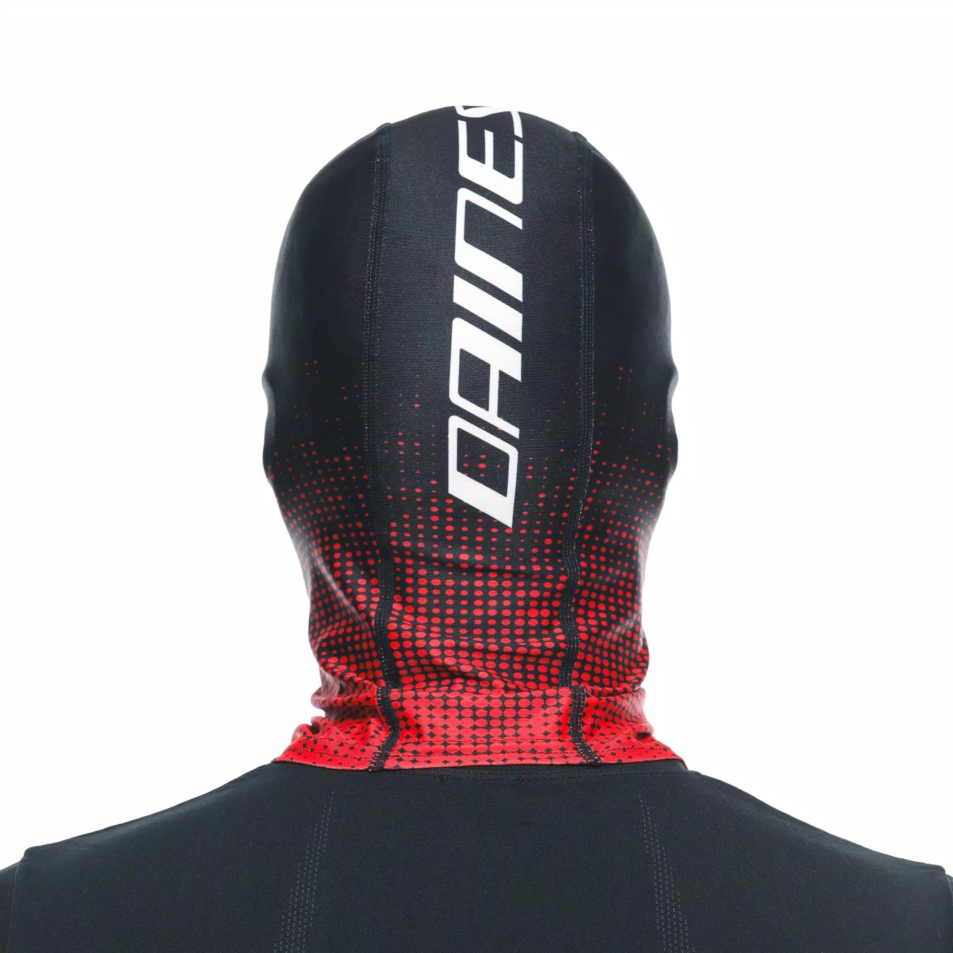 Cappuccio di tempesta di Bainese Nero/rosso con logo Dainese | 201910000681L001