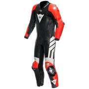 Mugello 3 D-AIR® Dainese Combinazione in pelle monopezzo. Uomini | Nero/rosso