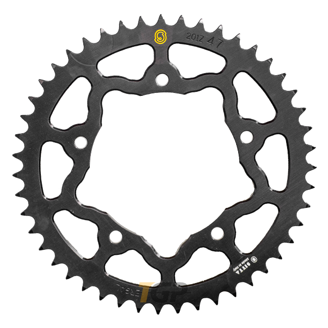Ruota a catena in alluminio Sitta Suzuki GSX-R 1000 (03-08) (201Z) -37-47 Denti, 520 Divisione