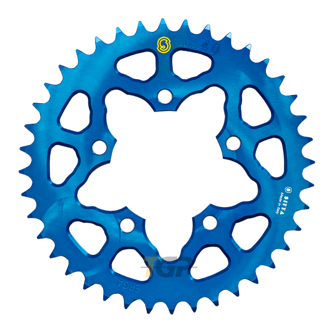 Wheel a catena in alluminio Sitta Aprilia RSV4/1100 Factory/R/RR/RF (09-25) (202p) -37-48 Denti, 525 Divisione