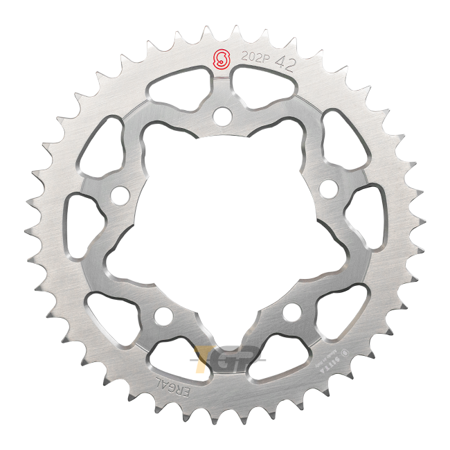 Wheel a catena in alluminio Sitta Aprilia RSV4/1100 Factory/R/RR/RF (09-25) (202p) -37-48 Denti, 525 Divisione