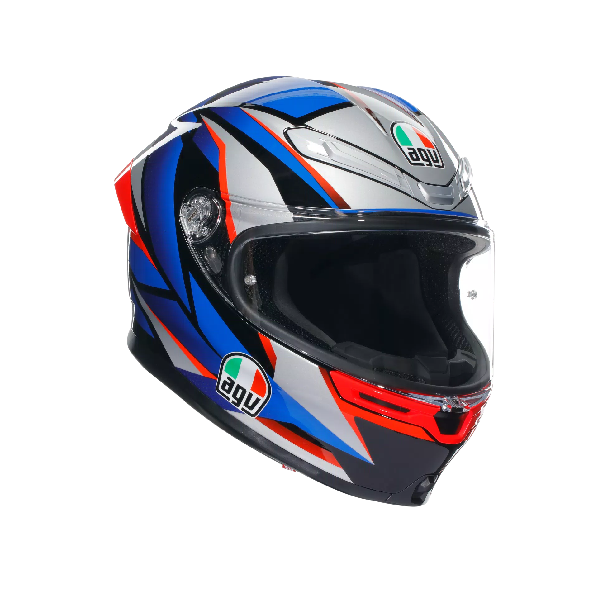 AGV K6 S Helm Slashcut nero/blu/rosso | 2118395001015
