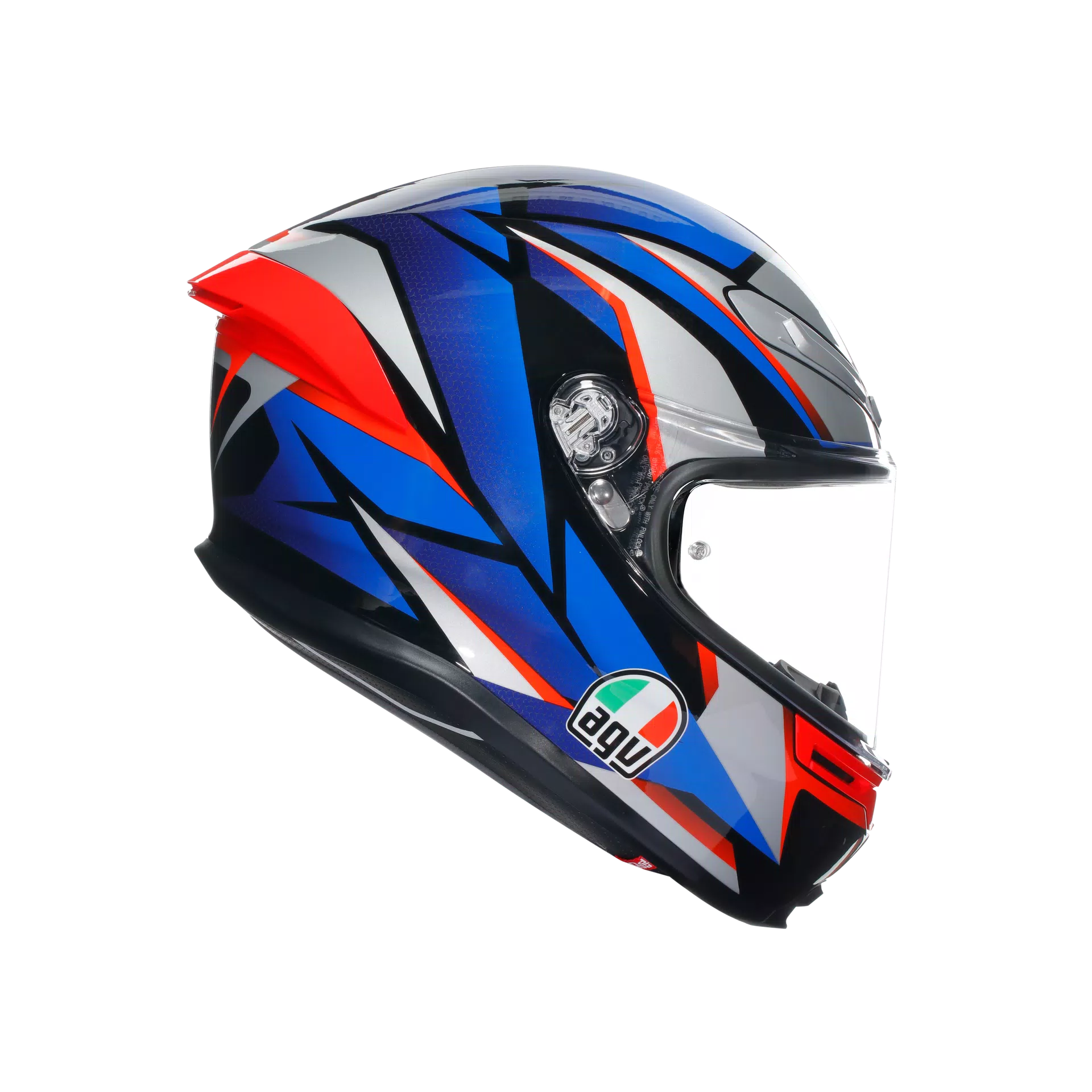AGV K6 S Helm Slashcut nero/blu/rosso | 2118395001015