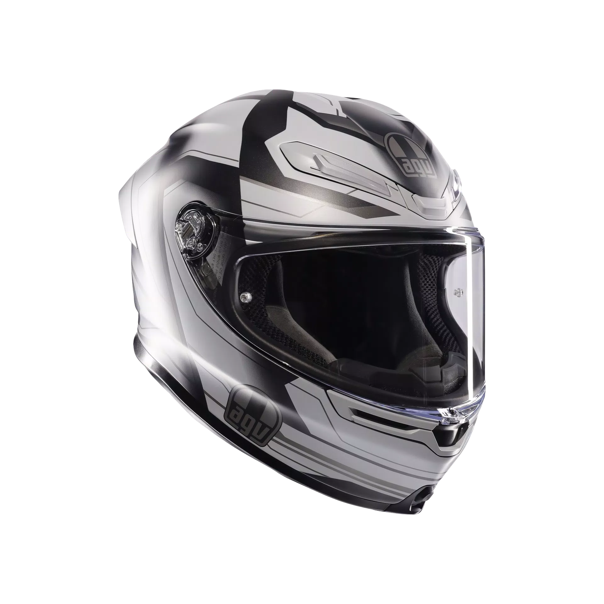 Agv K6 S Helm Ultrasonic Matt Nero/Grigio | 2118395001021