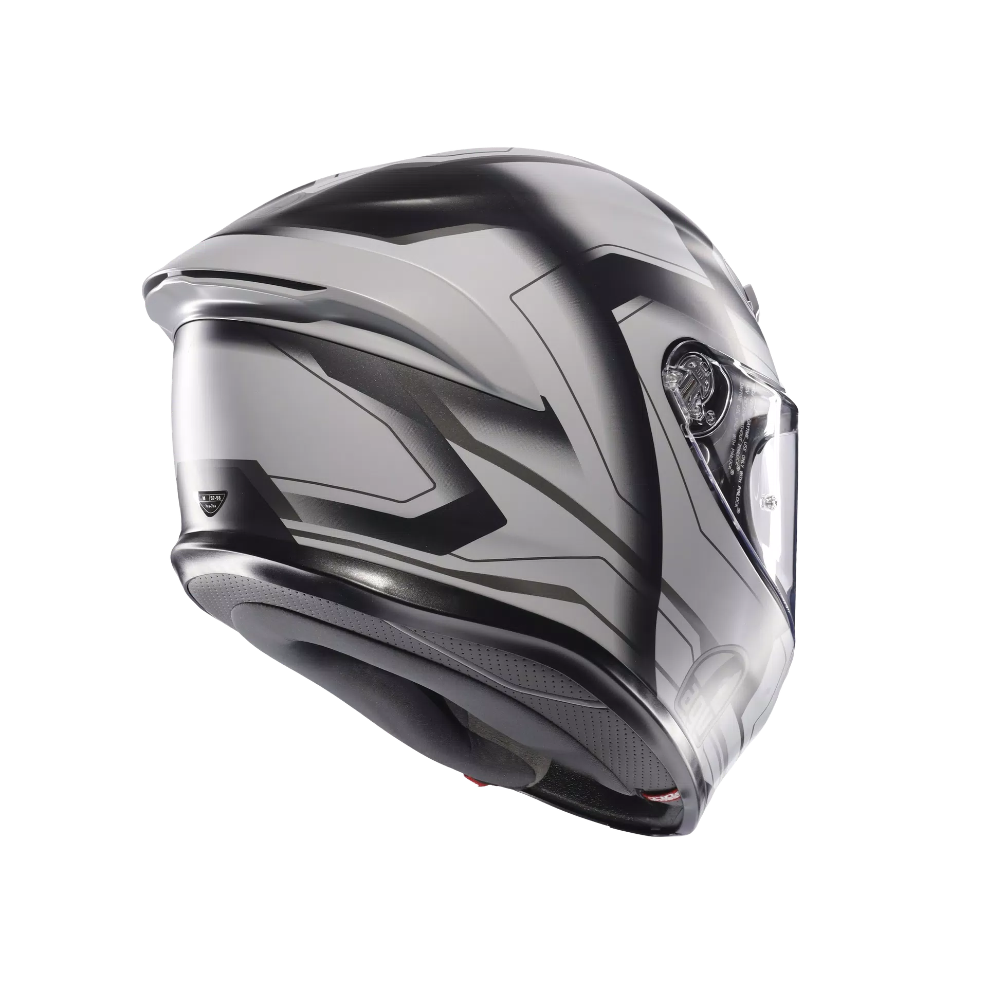 Agv K6 S Helm Ultrasonic Matt Nero/Grigio | 2118395001021