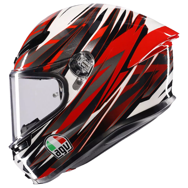 AGV K6 S Helm Reval bianco/rosso/grigio | 2118395001023