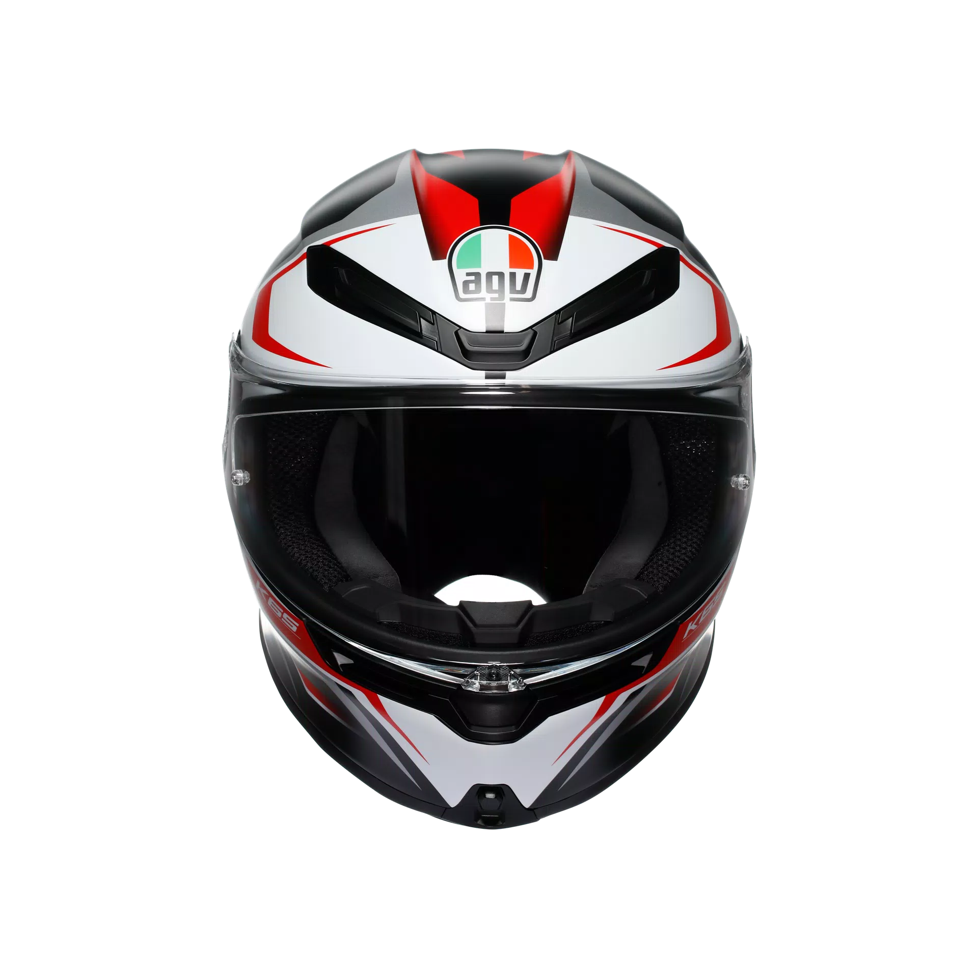 Agv K6 S Helm Karve Matt Black/White/Red | 2118395001025