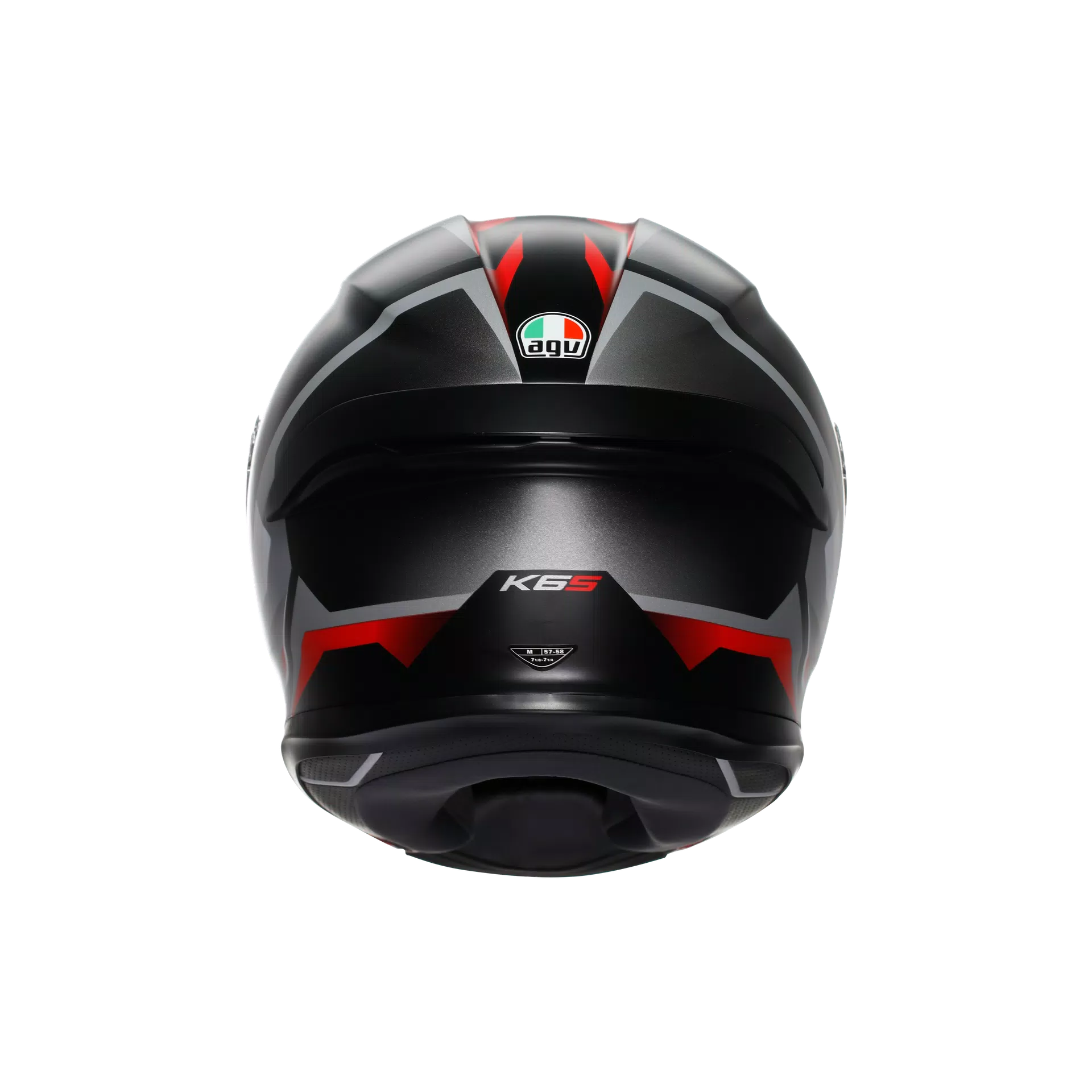 Agv K6 S Helm Karve Matt Black/White/Red | 2118395001025