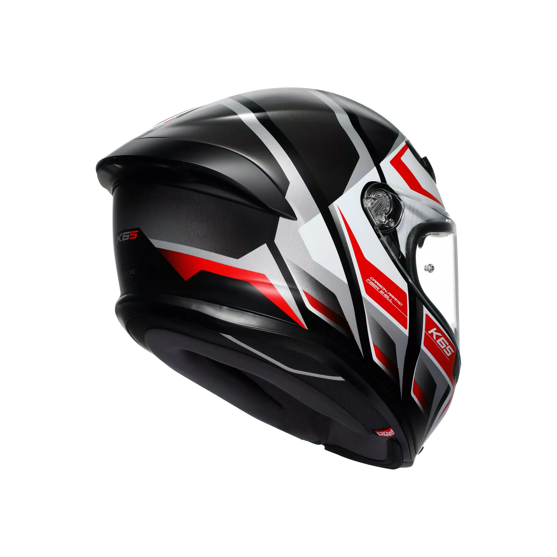 Agv K6 S Helm Karve Matt Black/White/Red | 2118395001025