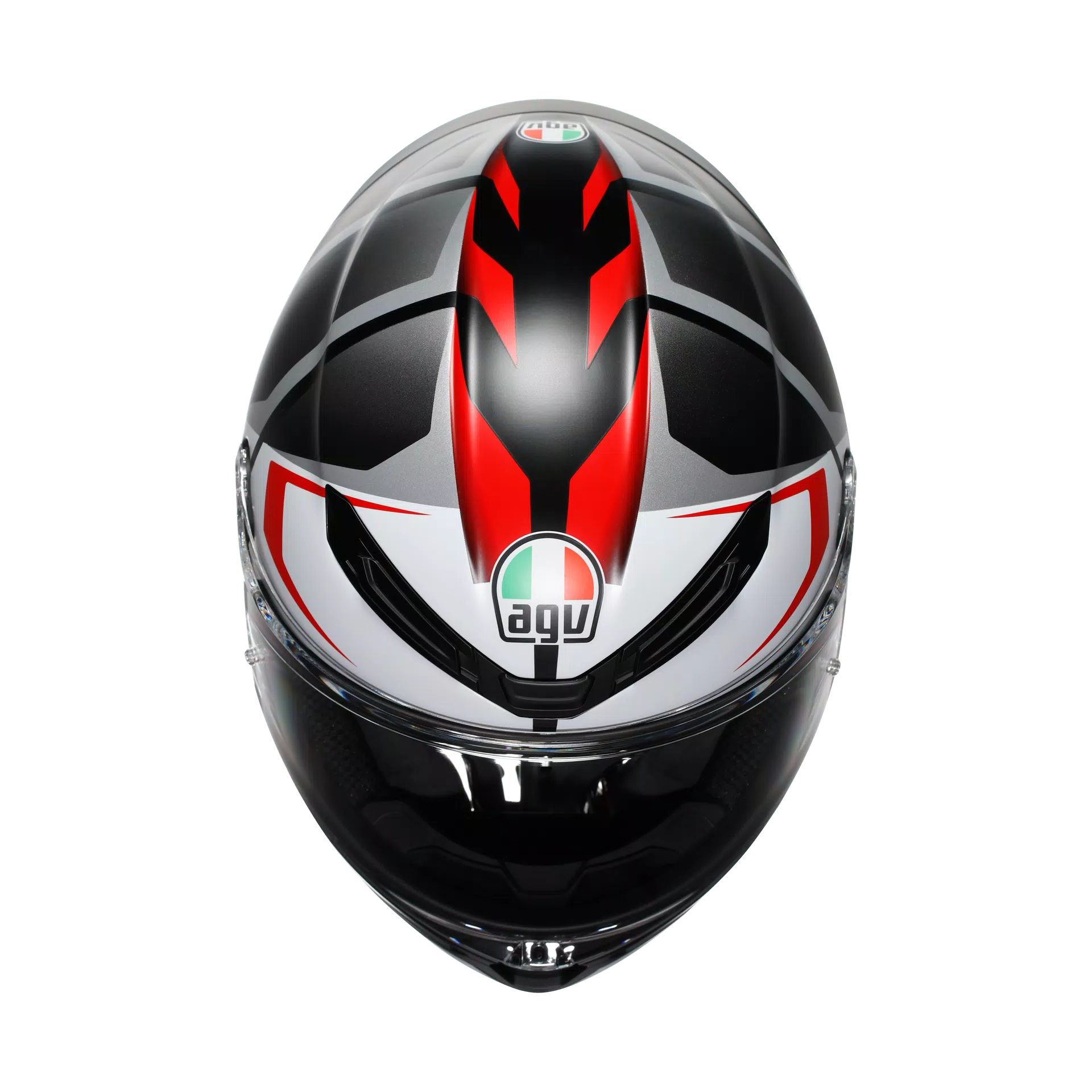 Agv K6 S Helm Karve Matt Black/White/Red | 2118395001025