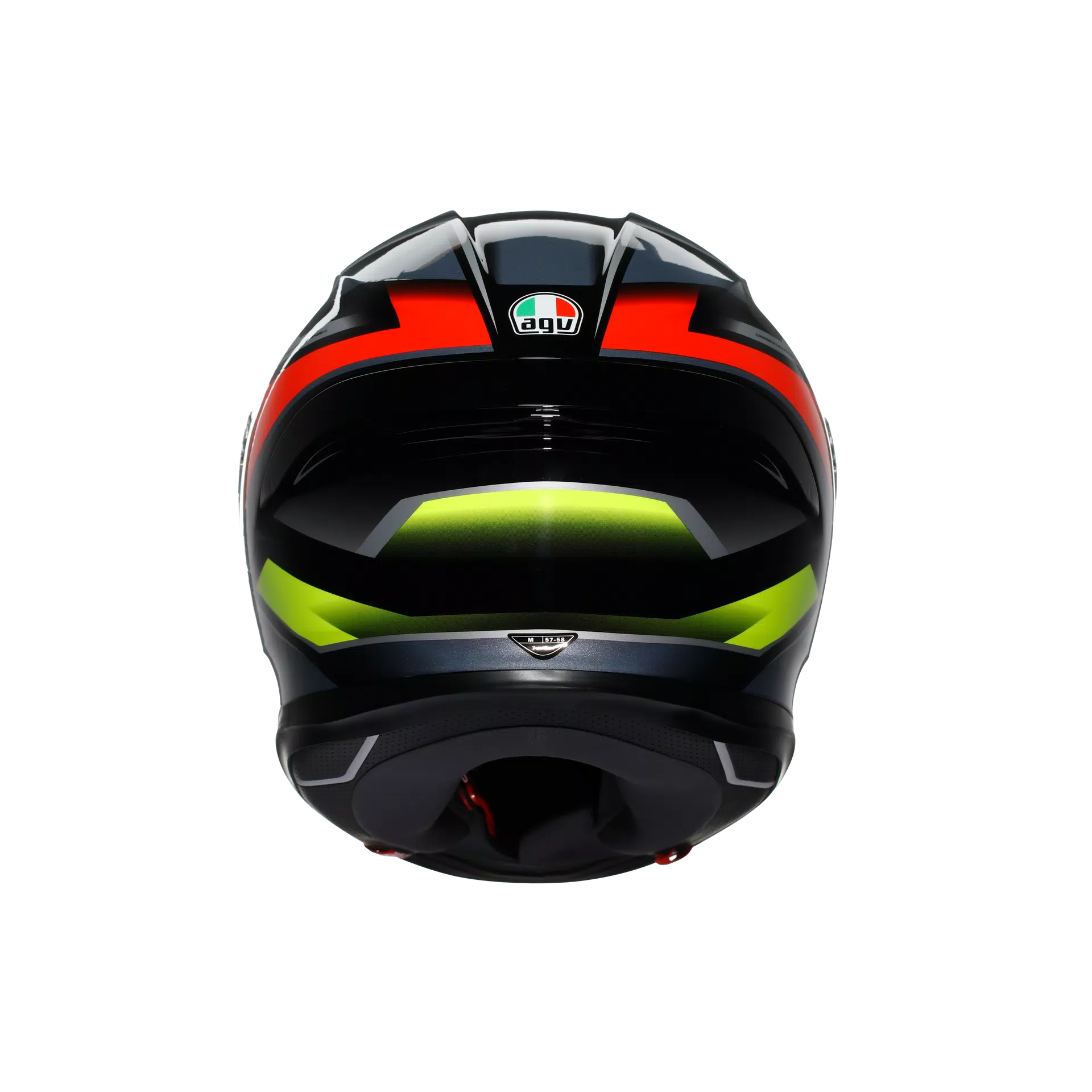 Agv K6 S Helm Erazer Black/Red/Yellow Fluo | 2118395001026
