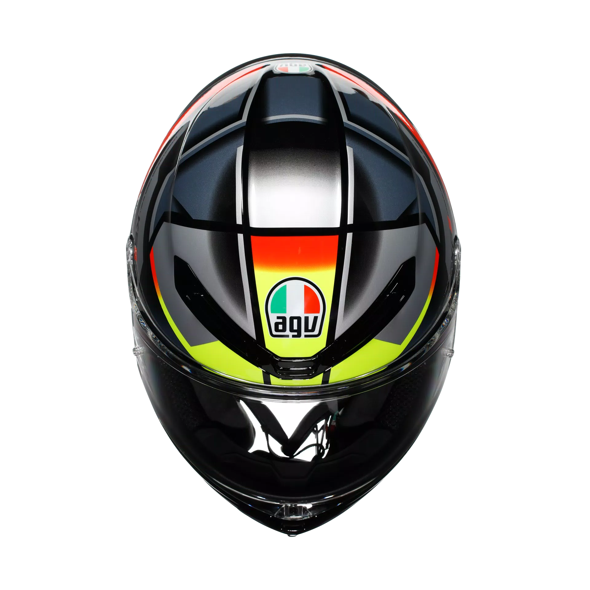 Agv K6 S Helm Erazer Black/Red/Yellow Fluo | 2118395001026
