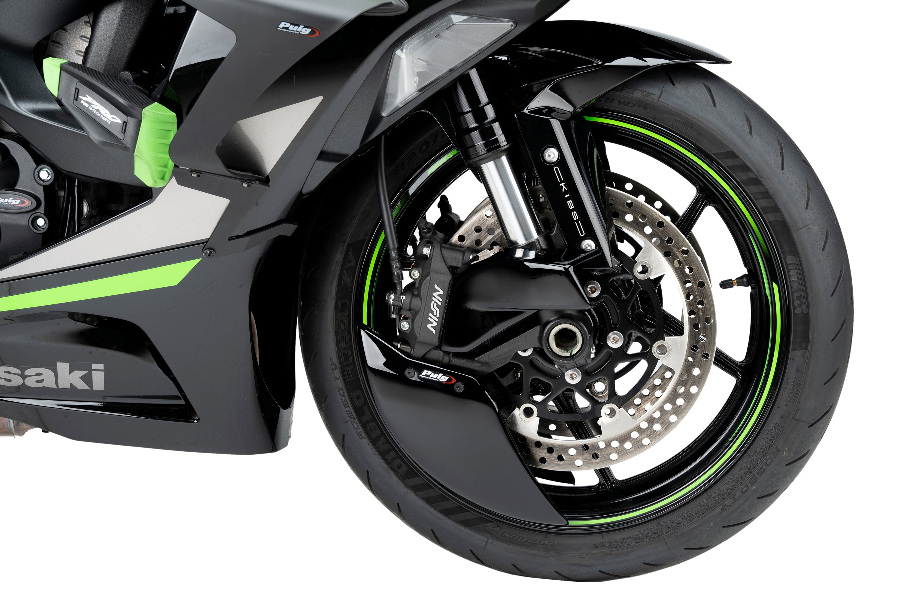 Pinze freno Raffreddamento Condotti d'aria Puig Kawasaki ZX-6 R (24-25) 