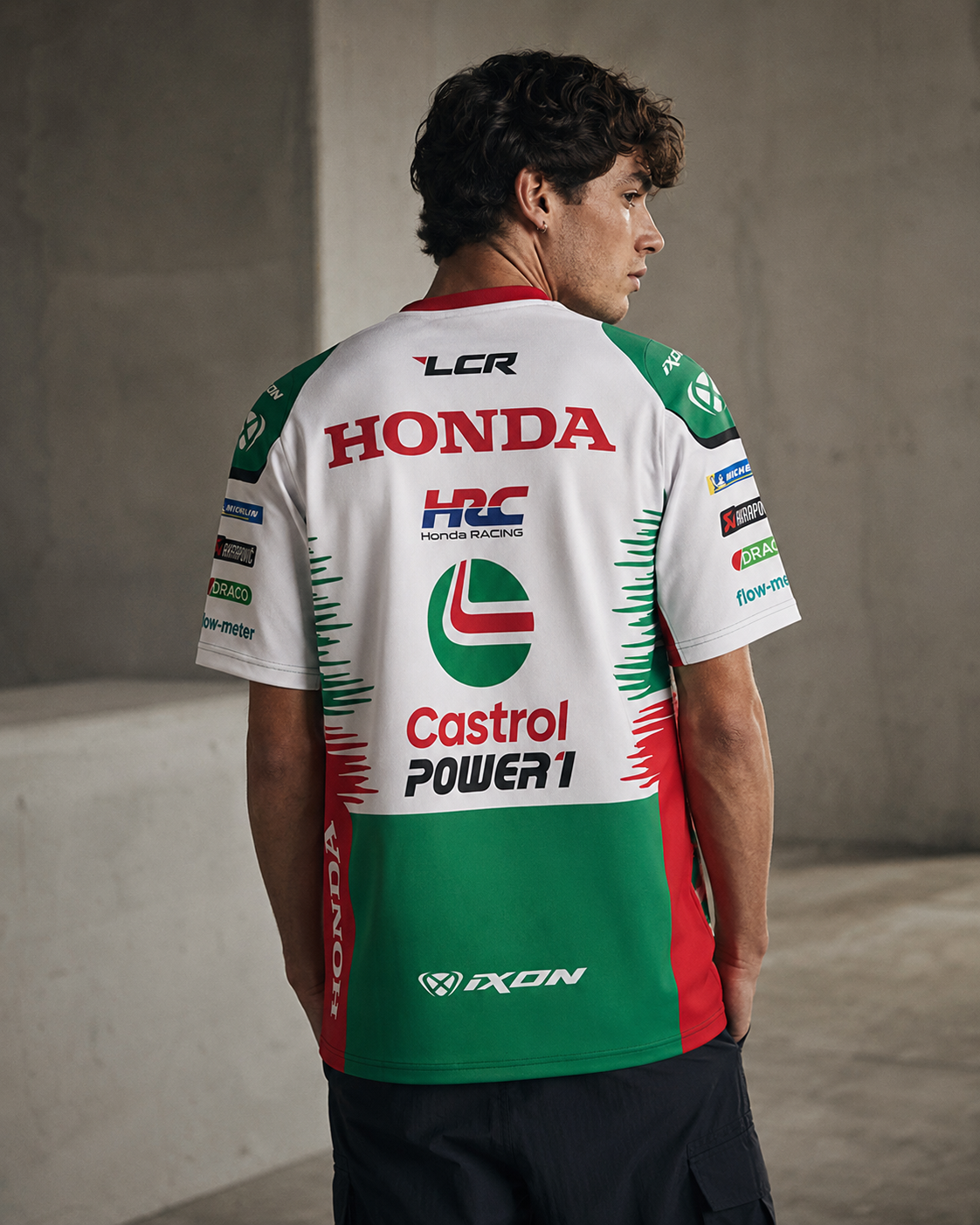 LCR Honda Racing Team Johann Zarco #5 T-Shirt Replica uomo 2026 IXON 