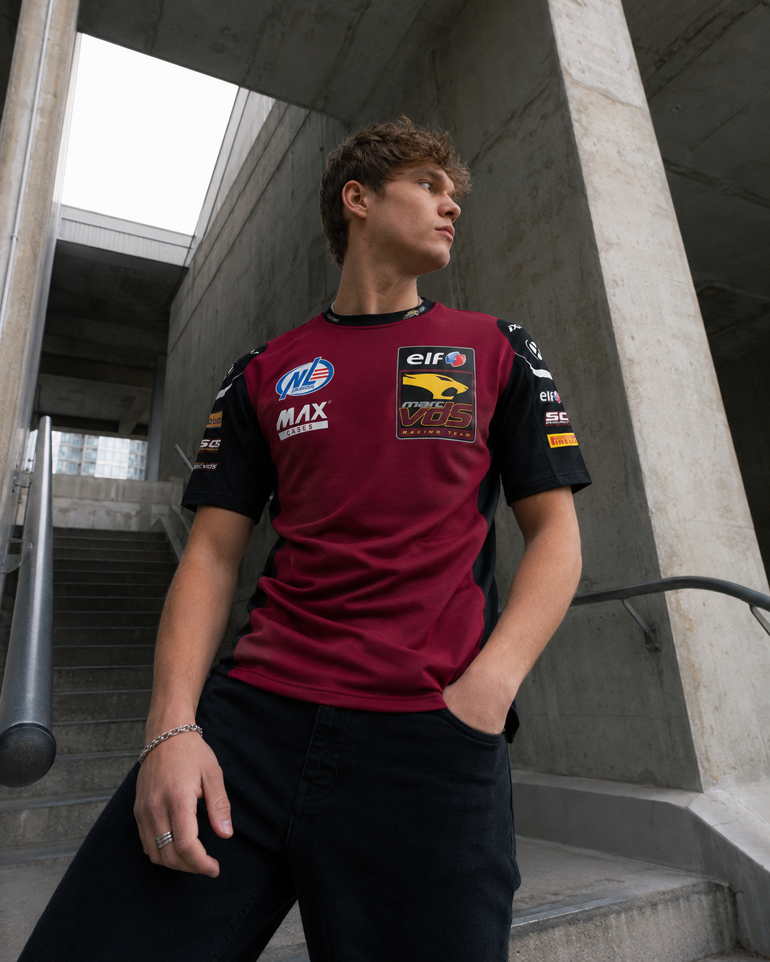 Replica T-Shirt Racing Team ELF Marc VDS 2026 IXON 