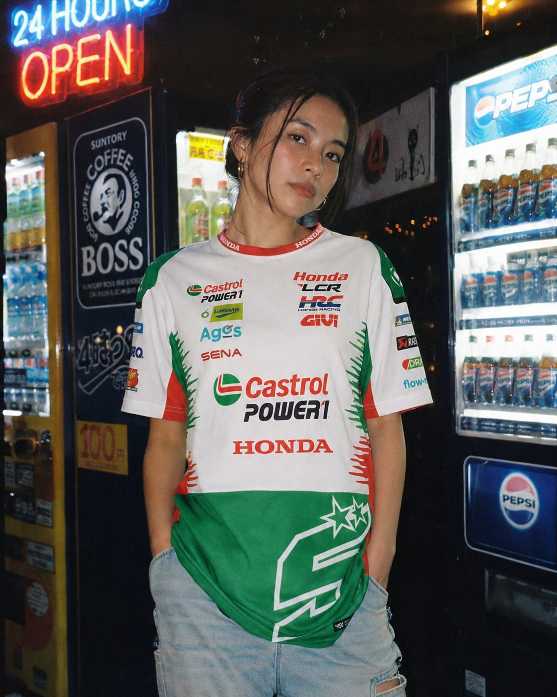 LCR Honda Racing Team Johann Zarco #5 T-Shirt Replica uomo 2026 IXON 