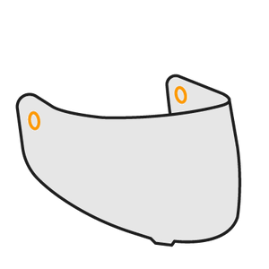 1x Iridio Gold Visiera