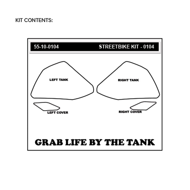 Cuscinetti di trazione vulcano stompgrip yamaha yzf-r3 (15-18) 55-10-0104