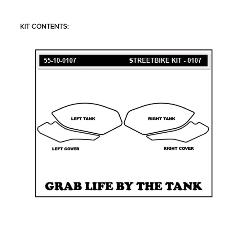 Cuscinetti di trazione vulcano Stompgrip BMW S1000RR K46 (15-18) 55-10-0107