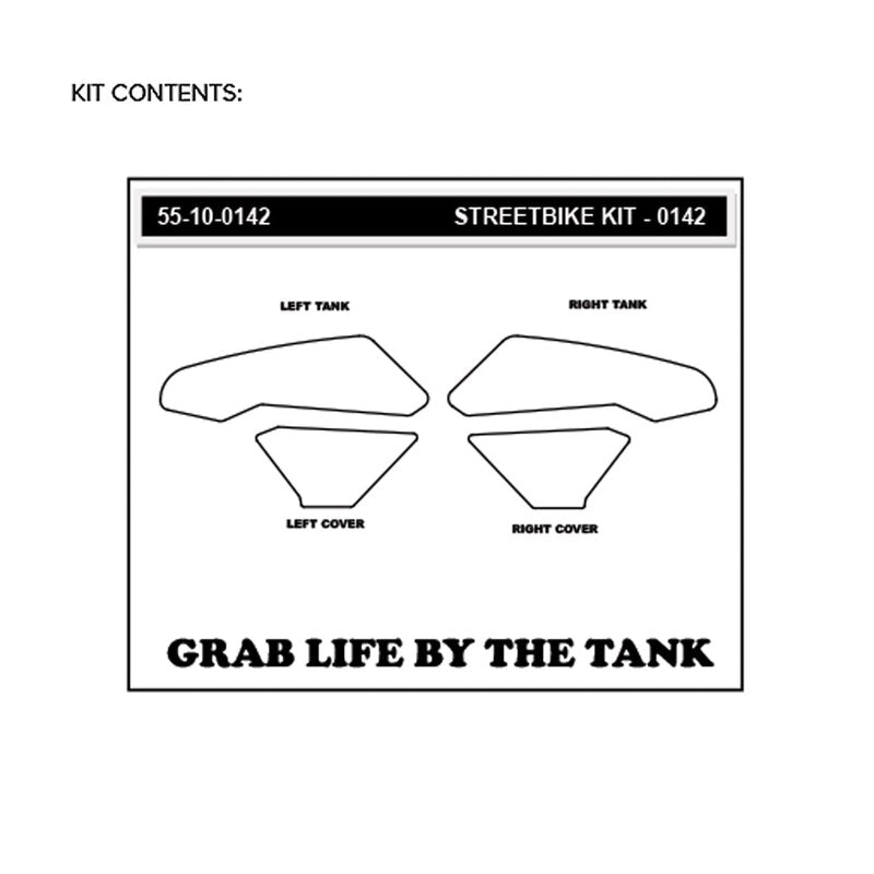 Cuscinetti di trazione dell'icona stompgrip Honda CBR 1000 RR SC77 (17-19) 55-14-0142