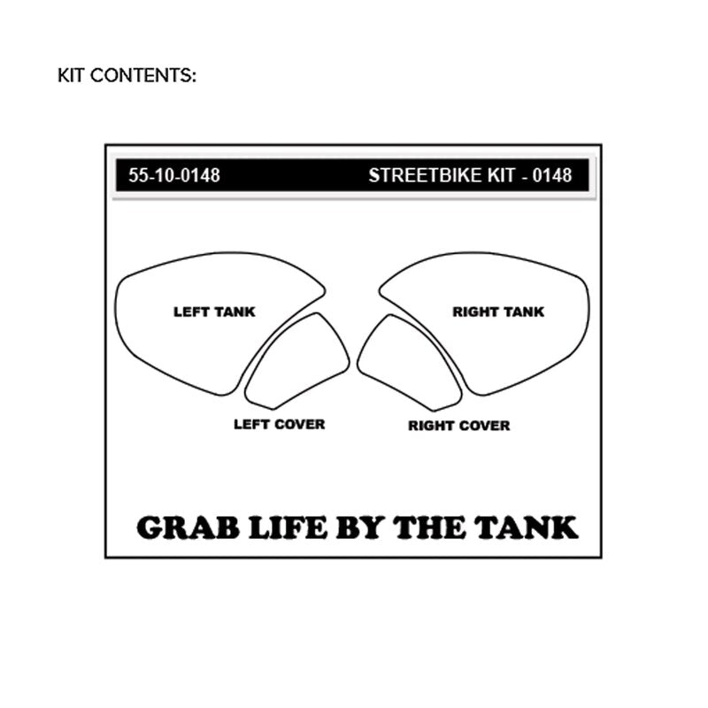 Cuscinetti di trazione icona stompgrip Ducati Panigale V4/S/R (18-21) 55-14-0148