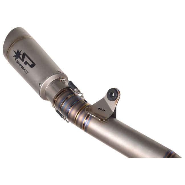 Spark Exhaust Komplettanlage Grid-O Titanium Triumph Daytona 765 (19-23) GTR8815T