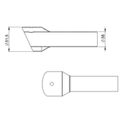 Spark Exhaust dB-Killer Universal Grid-O 38 mm Open 150 mm G9982