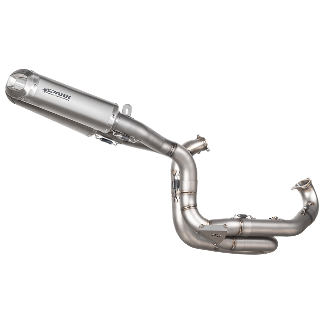 Spark Exhaust Komplettanlage Untersitz Rechteckig Titanium Ducati Panigale 959 (16-19) GDU8837T