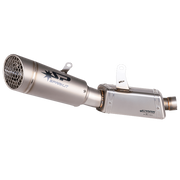 Spark Exhaust Halbkomplette Anlage Zulassung Satz Grid-O Triumph Street Triple 765 R/RS (17-26) GTR0507TOM