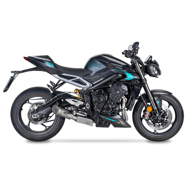 Spark Exhaust Komplettanlage Grid-O Euro5+ Low Mount Triumph Street Triple 765 R/RS (23-26) GTR8824TOM