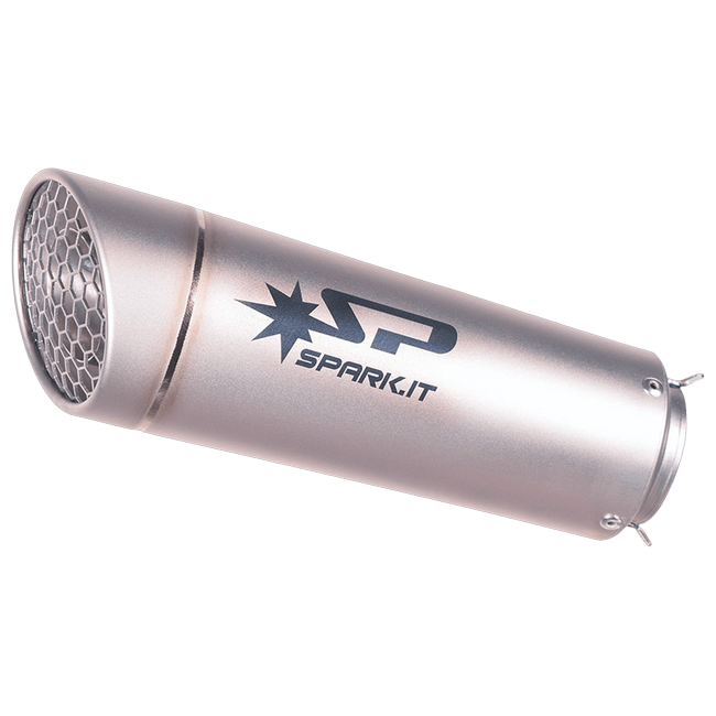 Spark Exhaust Schalldämpfer Universal Grid-O 60 mm / 300 mm Titanium G00SI26T