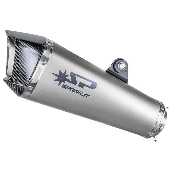 Spark Exhaust Schalldämpfer Universal Konix Evo 65 mm / 300 mm Titanium G00SI29T
