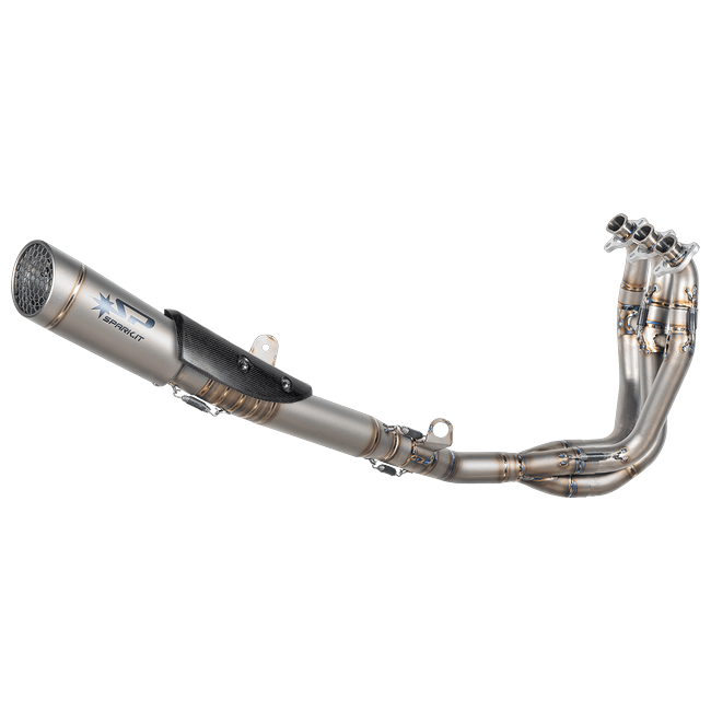 Spark Exhaust Komplettanlage Grid-O Titanium Triumph Daytona 765 (19-23) GTR8815T