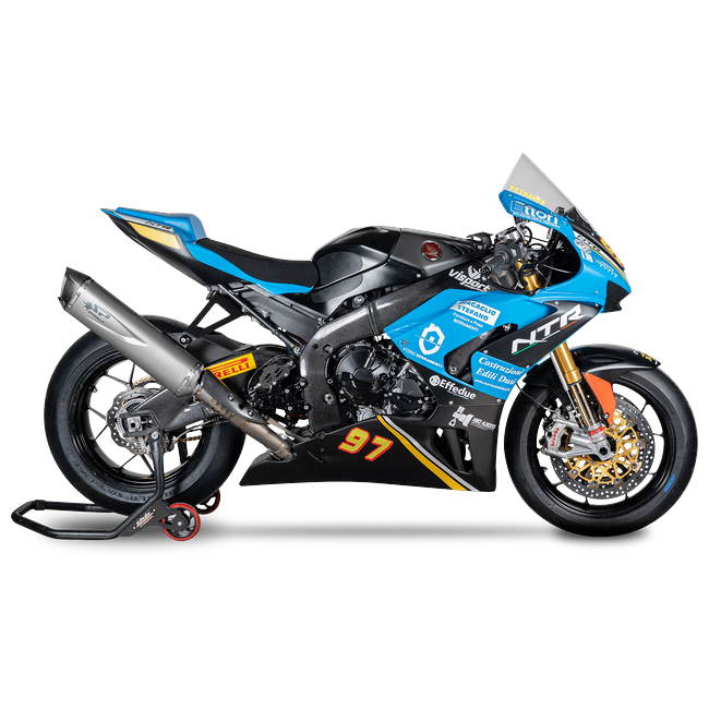 Spark Exhaust Komplettanlage Force Evo 450 mm Edelstahl Honda CBR 1000 RR-R (20-26) GHO8845T