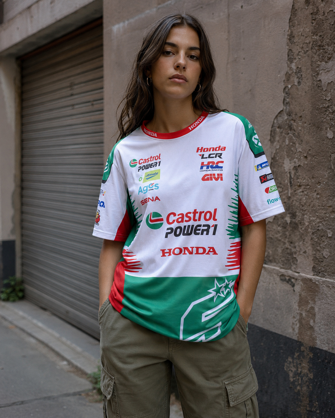 LCR Honda Racing Team Johann Zarco #5 T-Shirt Replica uomo 2026 IXON 