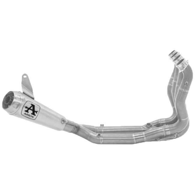 Freccia Sistema completo Pro-Race Acciaio inossidabile a basso livello BMW M1000RR K66 (21-25) 71204CP