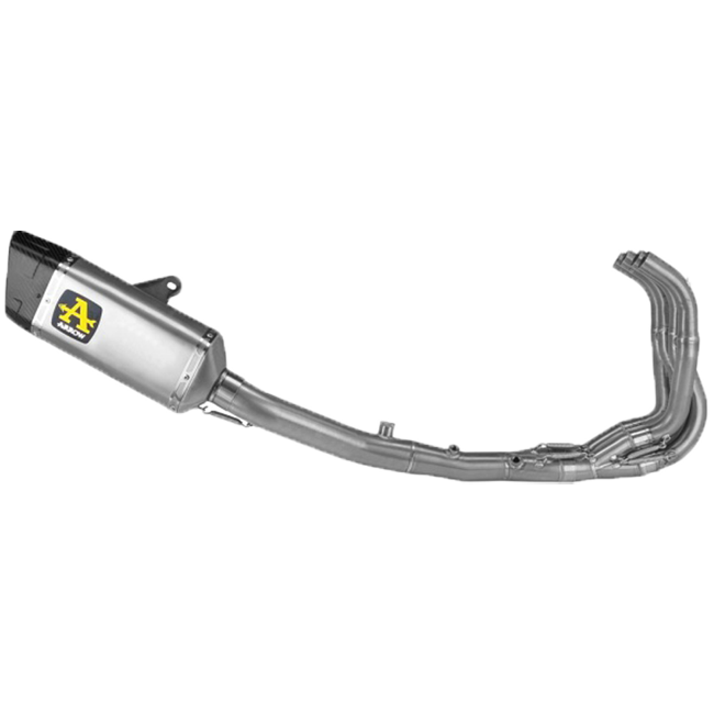 Freccia completa completa competizione in acciaio inossidabile kawasaki zx-4rr (23-25) 71233ptz